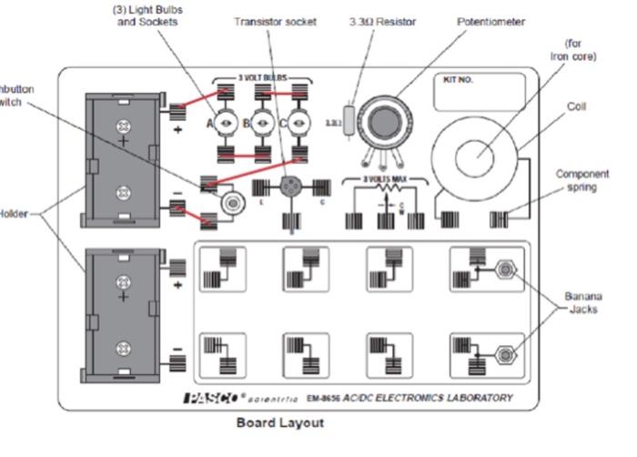 The Red Lines Indicate The Wires Used To Connect The Circuit Each Of The Light Bulb Sockets Has A Light Bulb In It In 2
