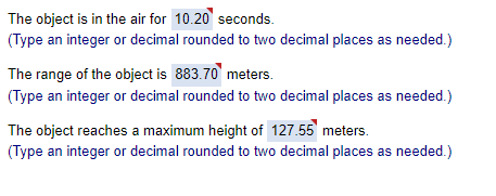 Find The Time Of Flight Range And Maximum Height Of The Following Two Dimensional Trajectory Assuming No Forces Other 2