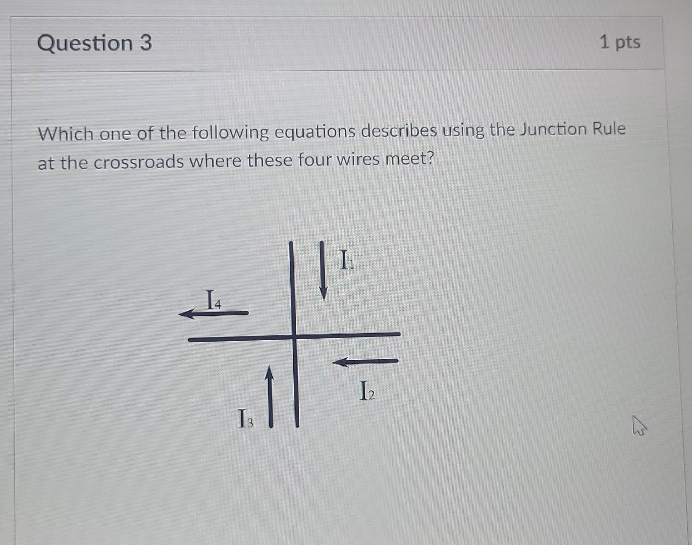 Which Of The Following Equation Describes Using The Loop Rule To Move Clockwise Around The Left Most Loop In The Circuit 3