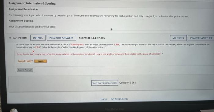 Asignenent Submission Assignment Scoring Four Last Submission Is Used Far Your Score 5 0r1 Polnts Serpse10 34 4 0p 0 1