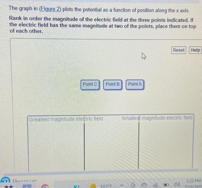 A Negatively Charged Object Is Located In A Region Of Space Where The Electric Field Is Uniform And Points Due North Th 5