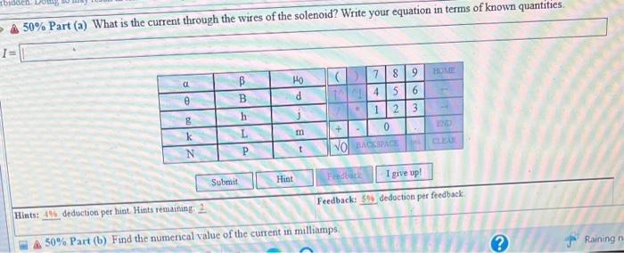 11 Problem 7 A Solenoid Is Made Of N 3500 Turns Has Length L 15 Cm And Radrus R 1 7 Cm The Magnetic Field At The 2