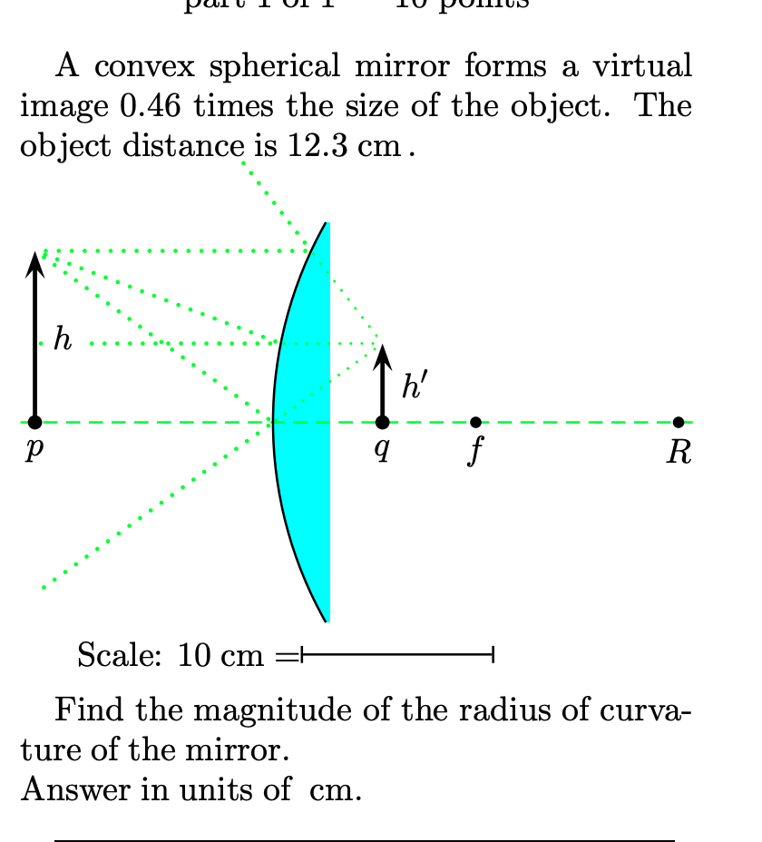 A Concave Makeup Mirror Is Designed So That A Person 31 Cm In Front Of It Sees An Upright Image Magnified By A Factor Of 2
