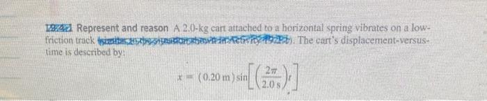 Determine X V And A At Time T 1 20 Seconds Is This What You Graph Predicts Explain Clearly Determine X V And A At Tim 4