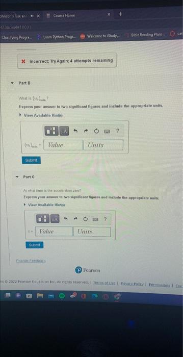 Part Express Your Answer Te Nee Sigelecaul Ligues And Includet The Apprepriate Unics Virw Fovallahile Mitita X Incerect 2