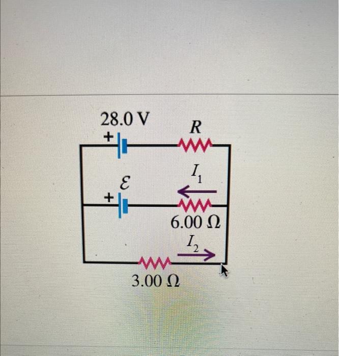 B Find The Value Of The Resistance R C Find The Unknown Emf E 1