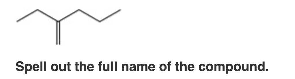 Spell Out The Full Name Of The Compound 1