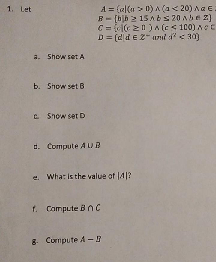 1 Let A Al A 0 A A 20 A E B Bb 15 Abs 20 Ab E Z C Clc 20 Cs 100 Ace D Dd E Z And D2 30 A S 1