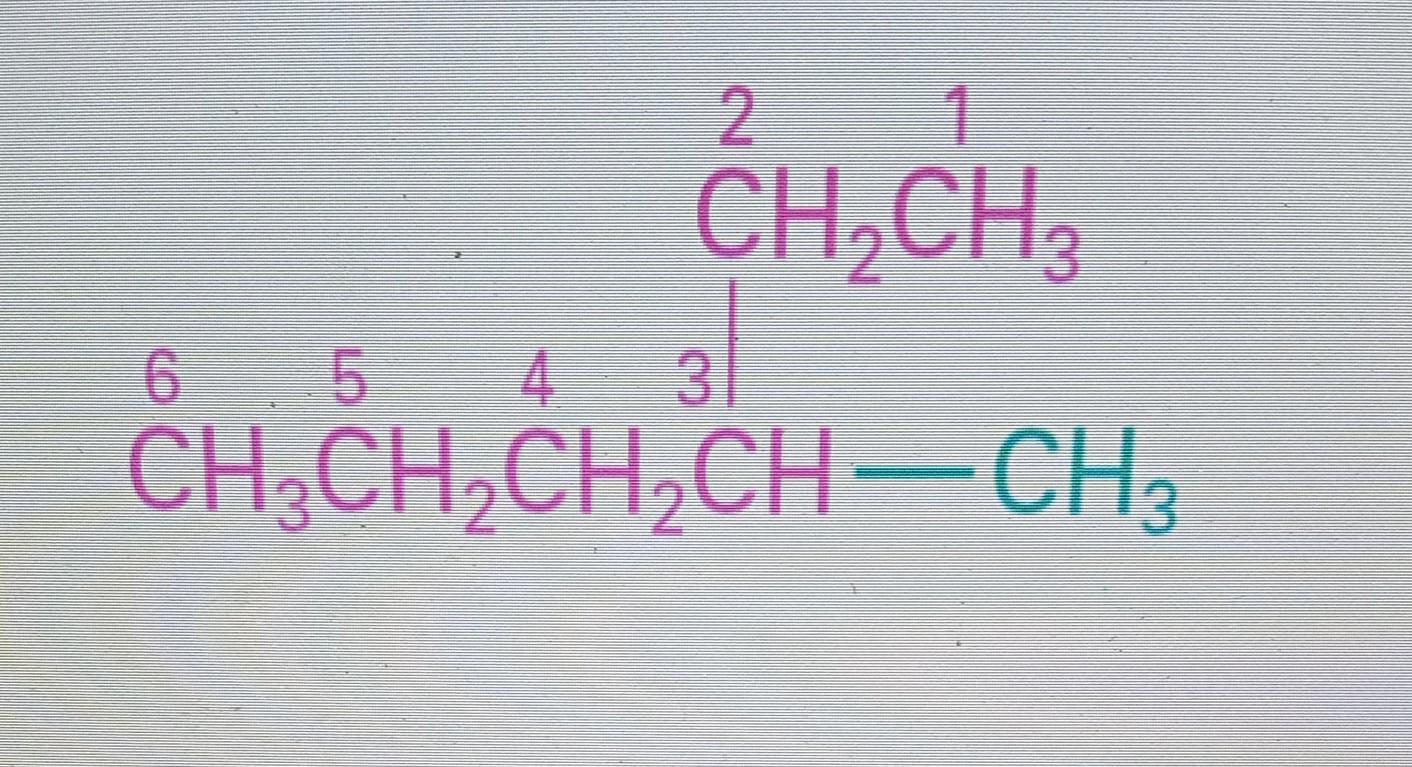 Please Write The Iupac Name Of This Compound 1