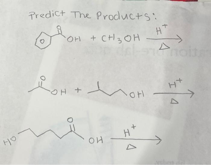 Predict The Products 1
