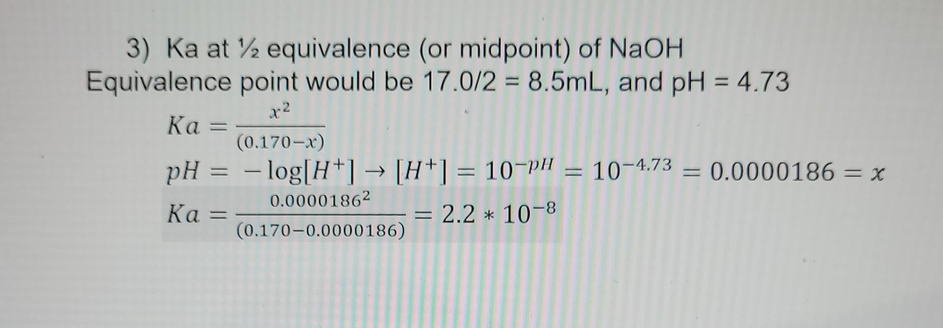 Ph Vs Mlnaoh Added You Have To Factor In Dilution At This Point Whenever Base Volume Is Added The Concentration Chang 3