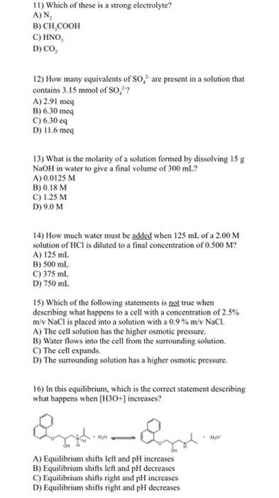You May Need A Periodic Table Included With Your Textbook A Scientific Calculator And A Notebook To Complete This Ex 3
