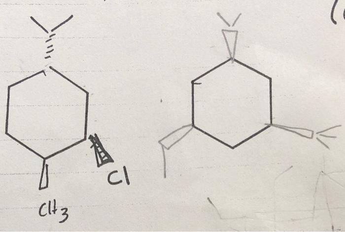 Draw The Most Stable Chair Conformers 1