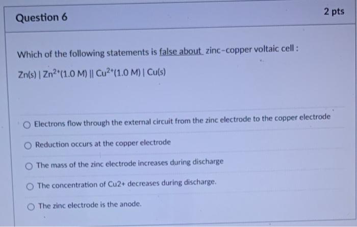In The Galvanic Cell There Is A Flow Of Electrons Flow From To Salt Bridge Cathode Cathode Anode Cation Anion Anode 2