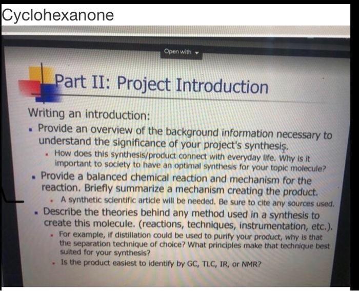 Writing An Introduction Provide An Overview Of The Background Information Necessary To Understand The Significance Of 1
