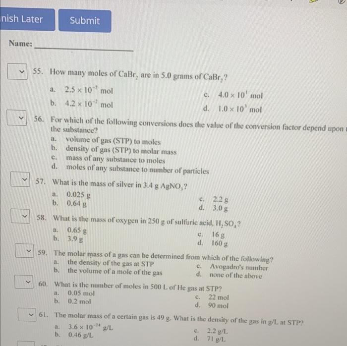 45 In An S Orbital The Probability Of Finding An Electron A Particular Distance From The Nucleus Does Not On A A Quan 3
