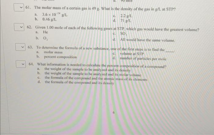 45 In An S Orbital The Probability Of Finding An Electron A Particular Distance From The Nucleus Does Not On A A Quan 4