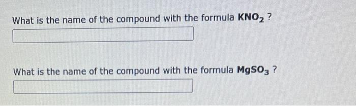What Is The Formula For The Dichromate Ion What Is The Name For Cro4 2 Ion What Is The Formula For The Sulfate Ion 4