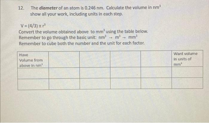 Volume Calculations Recall That The Volume Of A Cube Length X Width X Height Example A Cube Of Metal Is 1 00 Inch On 2