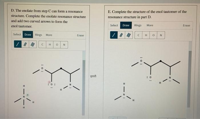 Complete The Mechanism For The Given Conjugate Addition Reaction Carefully Follow The Directions Ch3 Ch Ch Co2 Ch3 Nh 4