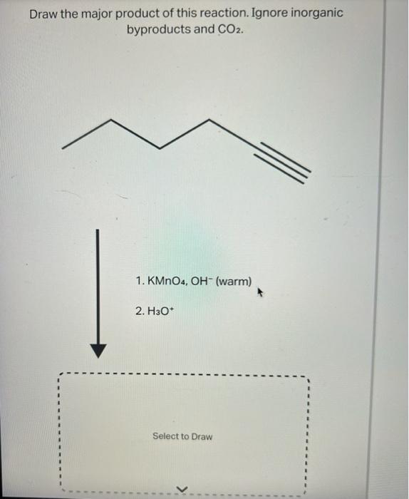 Draw The Product Of The Reaction Shown Below Ignore Inorganic Byproducts Incorrect 1 Attempt Remaining Draw The Start 4