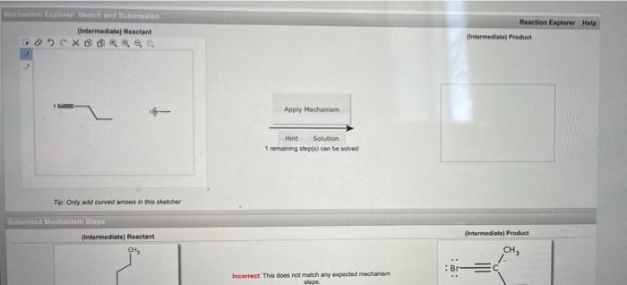 Maha Explore And Mission Intermediate Reactant Xo Reaction Explorer Help Intermediate Product 2 Apply Mechanism Hint S 1