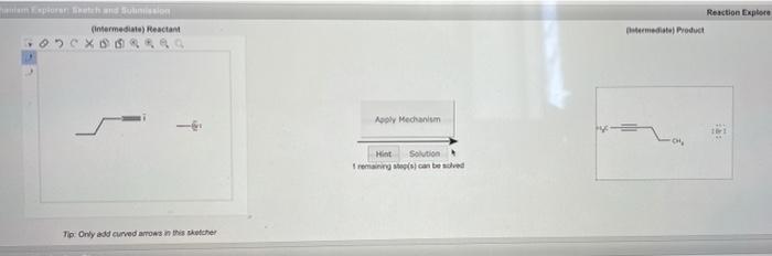 Maha Explore And Mission Intermediate Reactant Xo Reaction Explorer Help Intermediate Product 2 Apply Mechanism Hint S 2