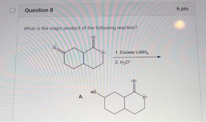 What Is The Major Product Of The Following Reaction 2 Phch2 Br 1 Nanh2 3 H2 Pd C A Ch2 Ph What Is The Major P 4