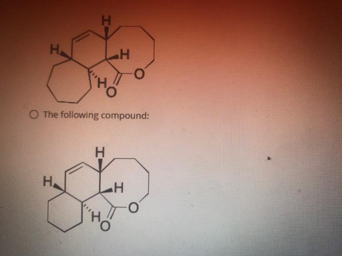 What Is The Diels Alder Adduct For The Reaction The Following Compound The Following Compound The Following Compound 3