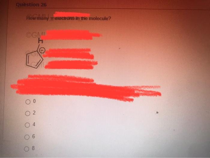 Hew Many Mevectrons In Trie Molecule 1