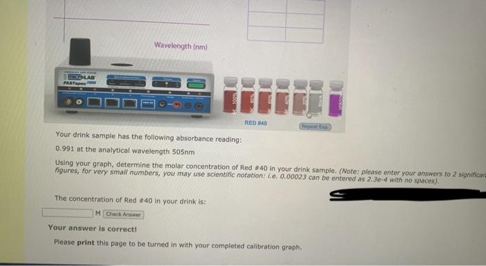 Prev Ne Experiment 3 Qualitative And Quantitative Analysis Of Food Dyes Evaluation Question 1 You Will Now Create A 3