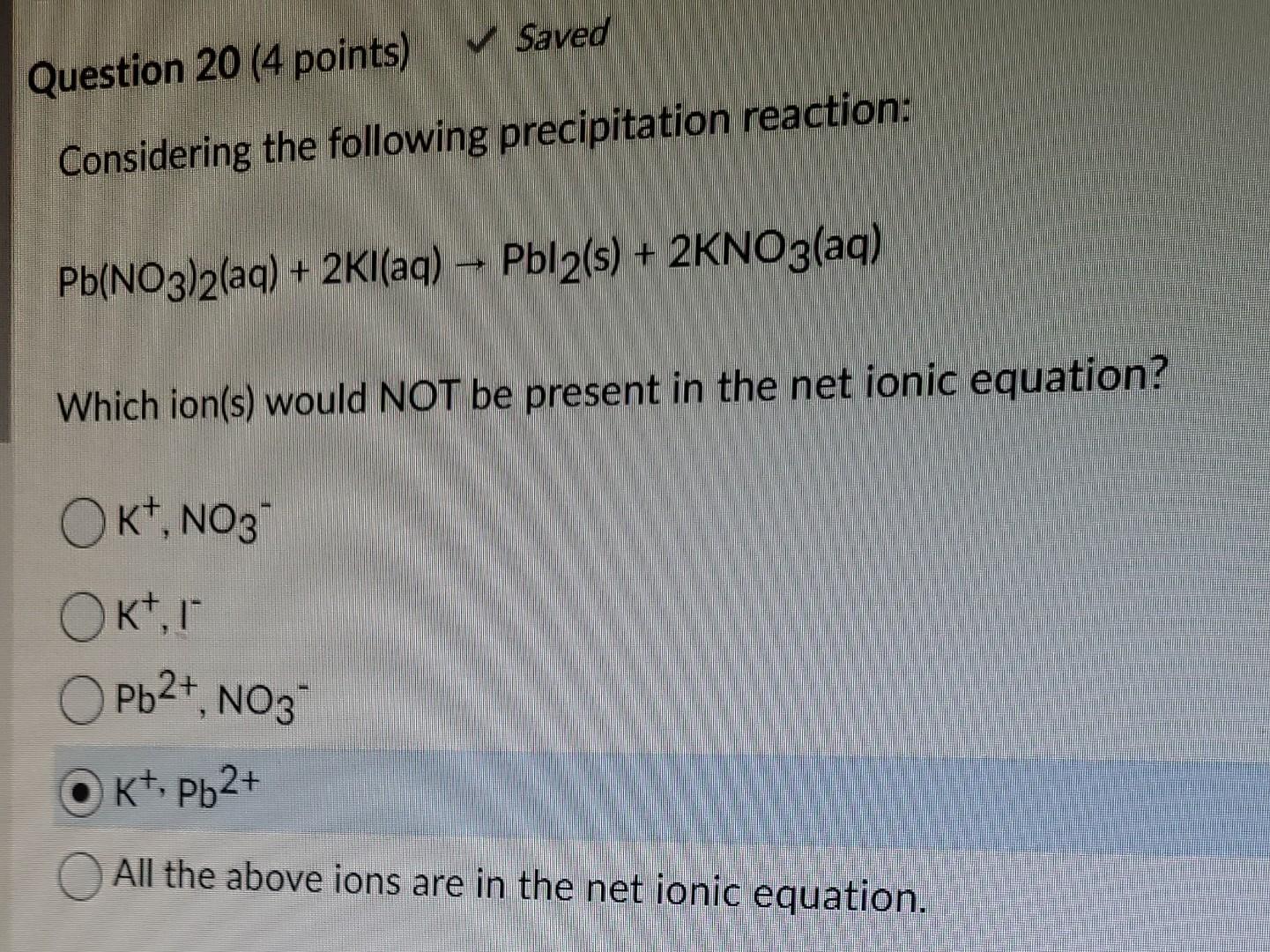 Question 16 4 Points What Type Of Chemical Reaction Is Illustrated In The Following Example So2 G O2 G So3 G De 5
