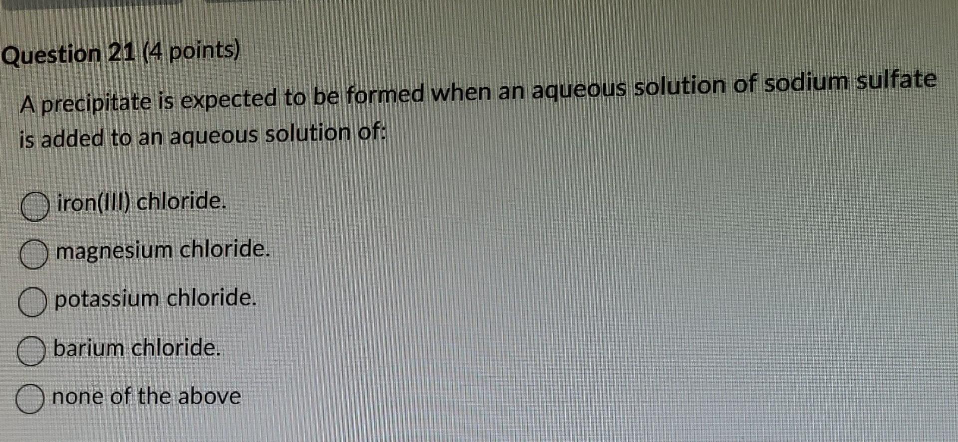 Question 16 4 Points What Type Of Chemical Reaction Is Illustrated In The Following Example So2 G O2 G So3 G De 6