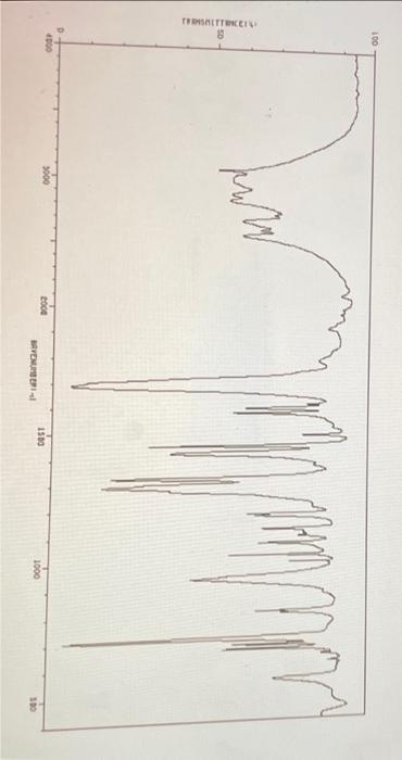 Need Help Identifying The 5 Structure Or The Name Of The Compounds Using The Spectras 1