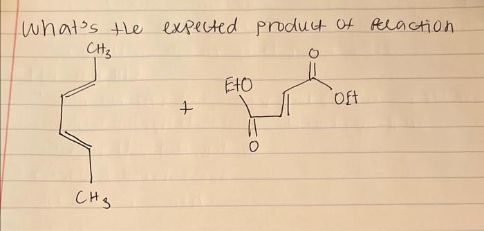 What S The Expected Product Of Pelaction The Following Products The Foilowing Products The Following Product The Fol 1