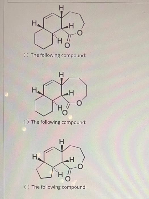 What S The Diels Alder Adduct For Reation The Following Compound The Following Compound The Following Compound The 2