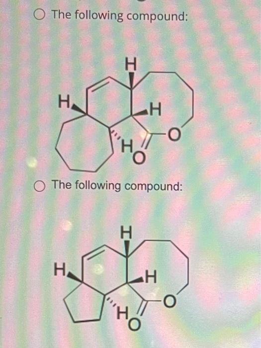 What S The Diels Alder Adduct For Reation The Following Compound The Following Compound The Following Compound The 3