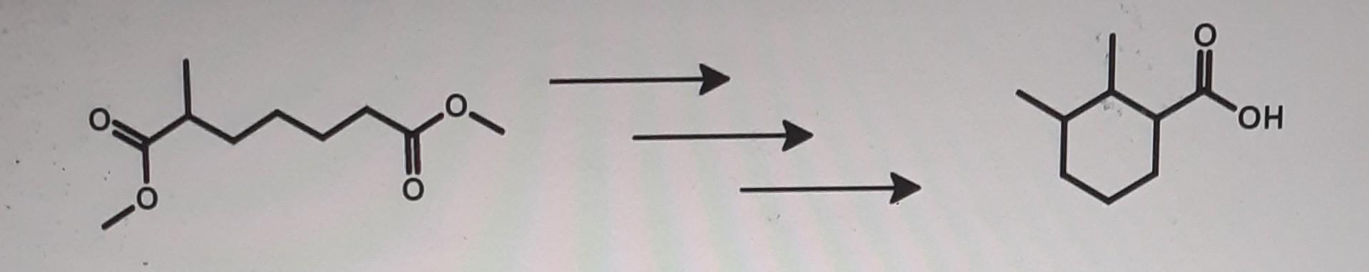 Create A Synthesis For The Following Problem Make Sure To Use At Least One Of The Intermediates Labeled A And B Provi 1