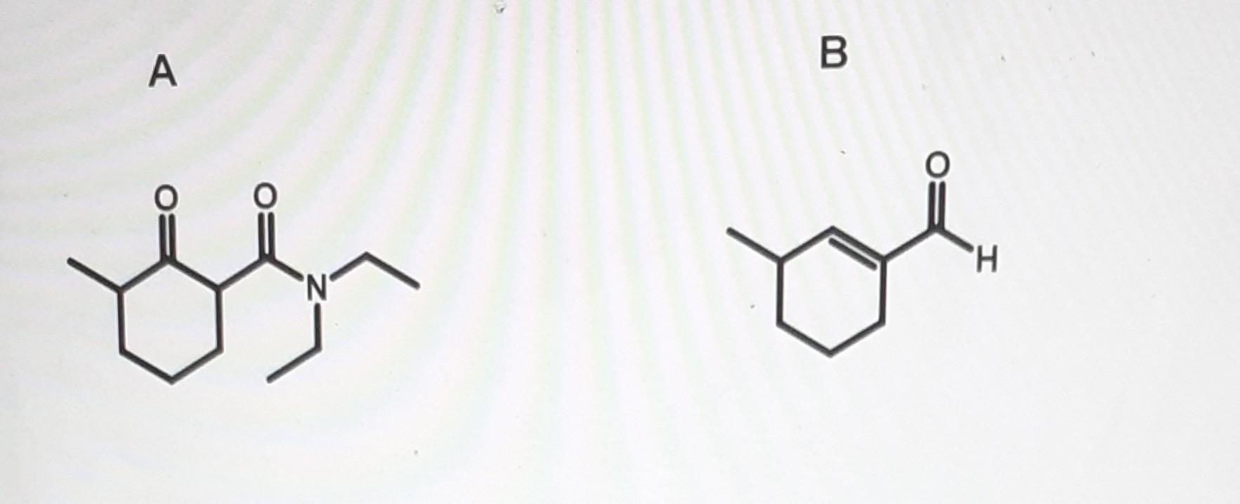 Create A Synthesis For The Following Problem Make Sure To Use At Least One Of The Intermediates Labeled A And B Provi 2