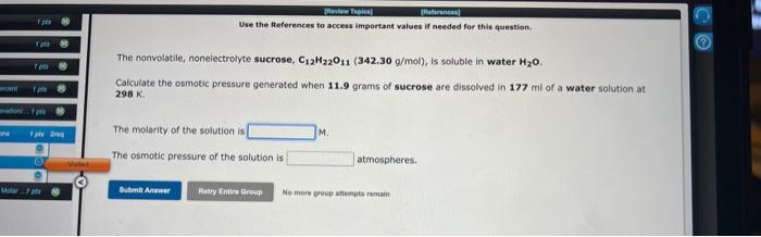 In The Laboratory You Dissolve 12 39 Of Chromium Ii Acetate In A Volumetric Flask And Add Water To A Total Volume Of 50 3