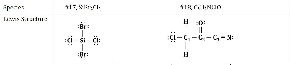 Draw The Molecular Geometry Of Each Central Atom 1