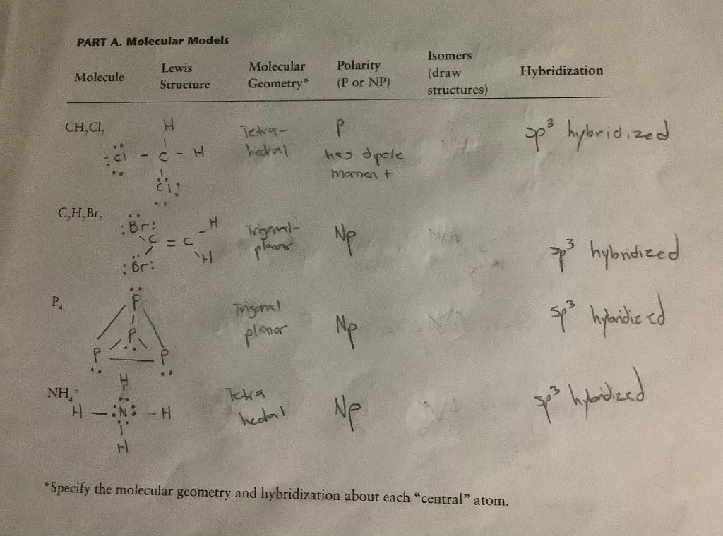 Can Someone Please Help Me Identify The Isomers And Please Verify If My Information Is Correct 1