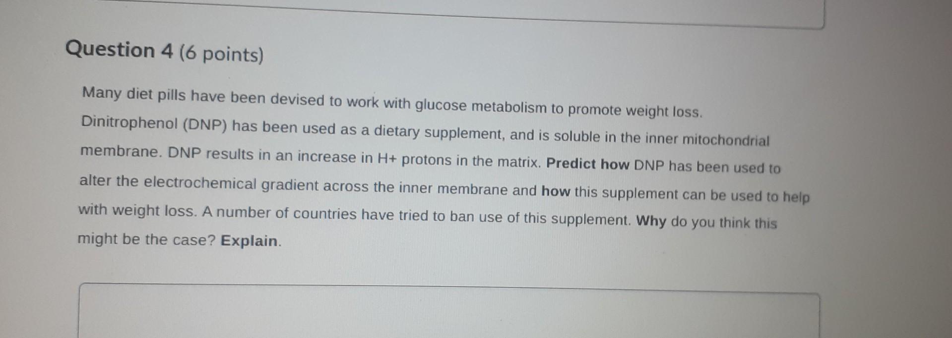 Many Diet Pills Have Been Devised To Work With Glucose Metabolism To Promote Weight Loss Dinitrophenol Dnp Has Been U 1