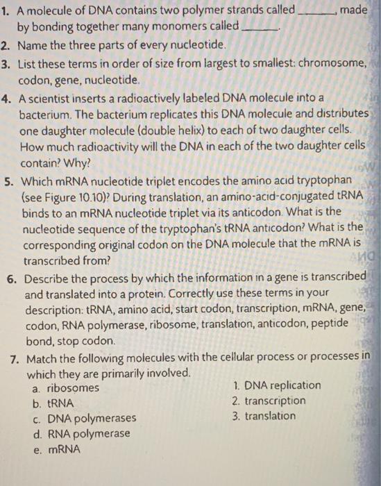 2 Monomers Are Joined Together To Form Larger Polymers Through Such A Reaction Releases A Molecule Of 3 Polymers Are B 10