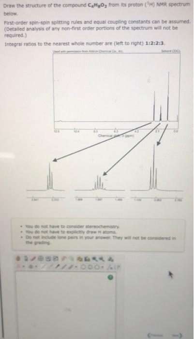 First Order Spin Spin Splitting Rules And Equal Coupling Constants Can Be Assumed Detailed Analysis Of Any Non First O 1