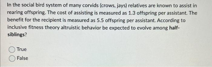 Given The Information In The Table Below What Offspring Size Would Be Parentally Selected For Among Females For This Sp 2
