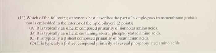 13 At A Constant Temperature The Greatest Increase In The Fluidity Of A Cell Membrane Is Most Likely To Result From A 3