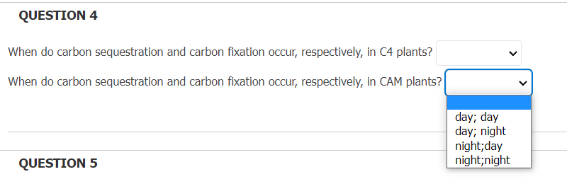 Both Questions Have The Same 4 Options Shown 1