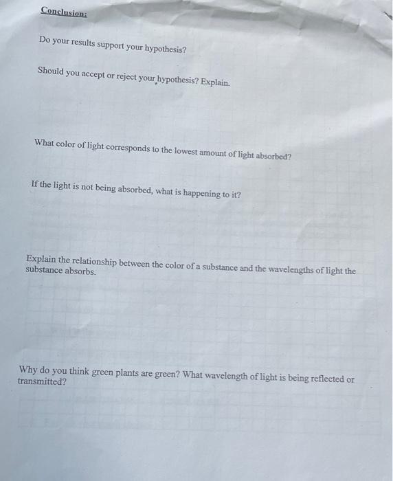 It Biology 150l I Need Help To Answering The Question And Graphs It 4
