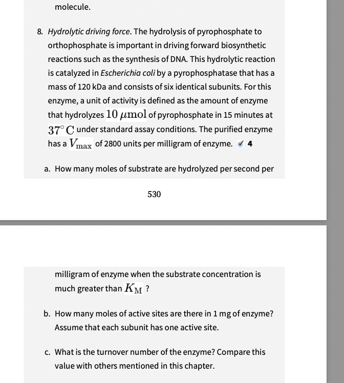 8 Hydrolytic Driving Force The Hydrolysis Of Pyrophosphate To Orthophosphate Is Important In Driving Forward Biosynthe 1